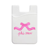 Sorority Bow Phone Wallet