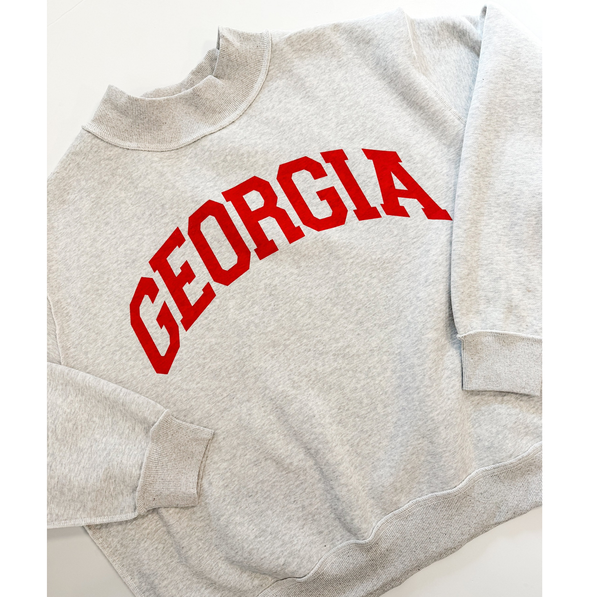 PRE-ORDER Georgia Reversible Mockneck Sweatshirt