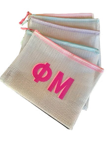 Sorority Zip Bag