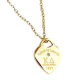 Please Return Sorority Necklace