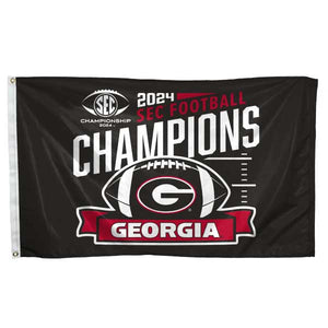 2024 SEC Champions 3x5 House Flag