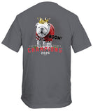 Georgia SEC Champs 2025 Charcoal Short Sleeve Boom T-Shirt