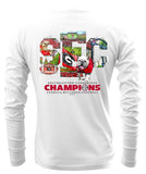 Georgia SEC 2024 Football Champs Score Long Sleeve Tee