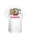 Georgia SEC 2024 Football Champs Score Tee YOUTH