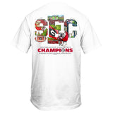 Georgia SEC 2024 Football Champs Score Tee