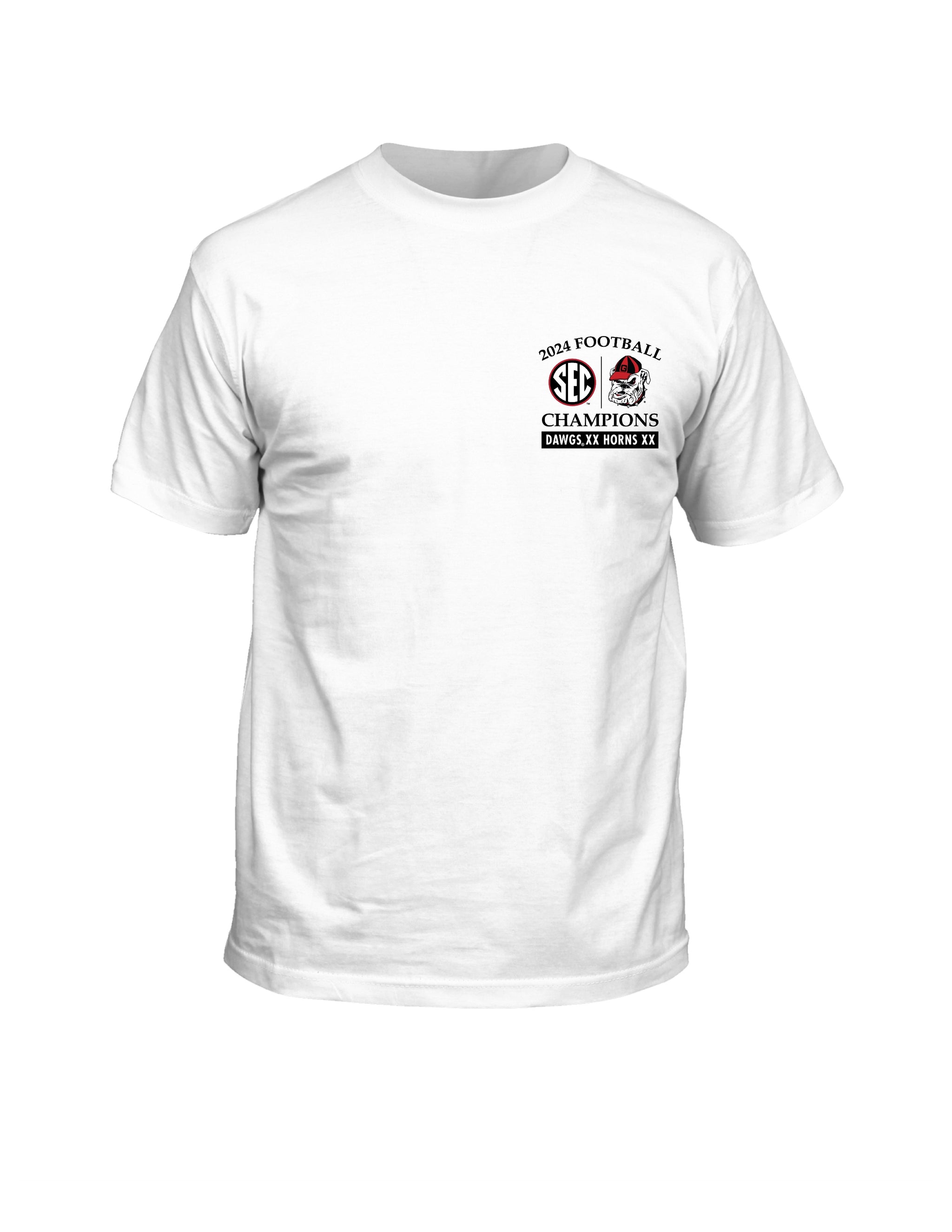 Georgia SEC 2024 Football Champs Score Tee YOUTH