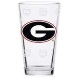 16 oz Georgia Alumni Pint Glass