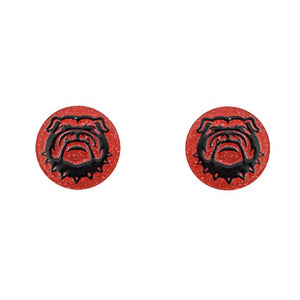 Small Bulldog Stud Earrings