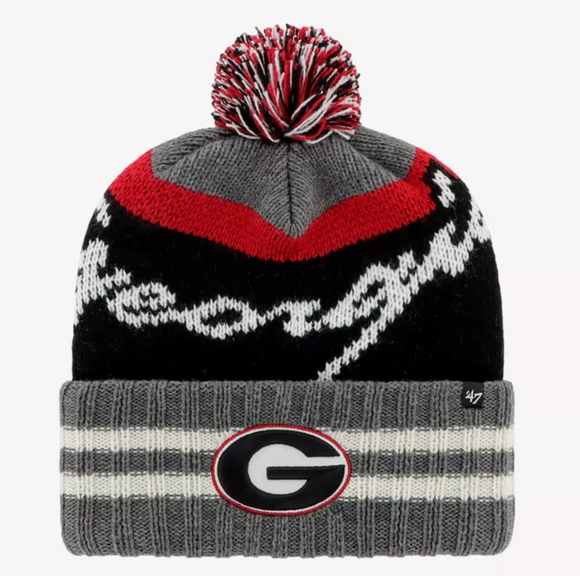 Georgia Bulldogs Hyperbolic Cuff Knit Hat