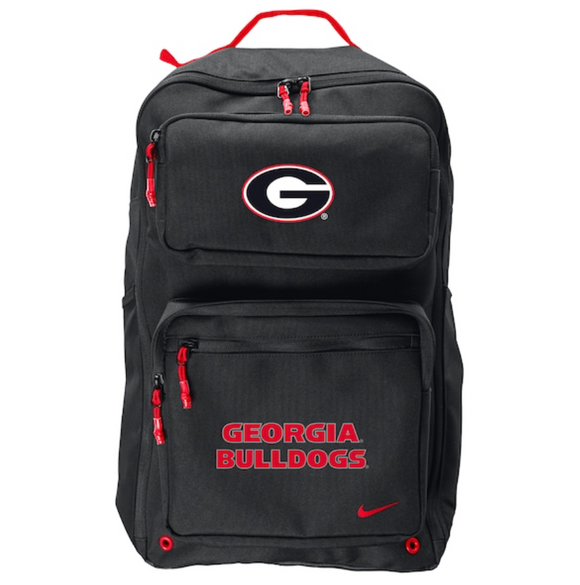 Nike Georgia Bulldogs Utility Heat Black Backpack