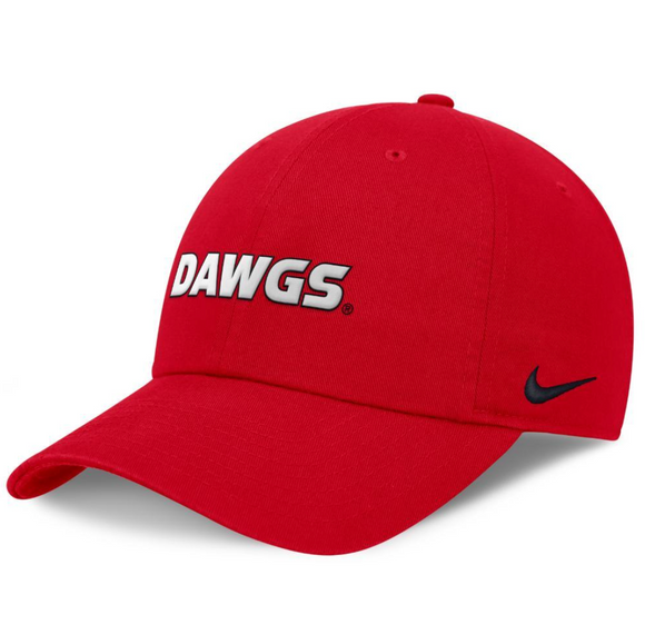 Georgia Nike Club Unstructured Tri-Glide Cap