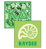PRE-ORDER: Sorority Reversible Acrylic Marbled Coaster