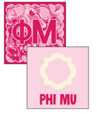 PRE-ORDER: Sorority Reversible Acrylic Marbled Coaster