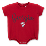 Georgia Bulldogs Infant Bubble Romper