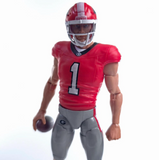 Georgia Collegiate Legends Walk-On Football Player Action Figure