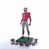 Georgia Collegiate Legends Walk-On Football Player Action Figure