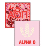 PRE-ORDER: Sorority Reversible Acrylic Marbled Coaster