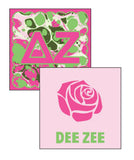 PRE-ORDER: Sorority Reversible Acrylic Marbled Coaster