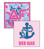 PRE-ORDER: Sorority Reversible Acrylic Marbled Coaster