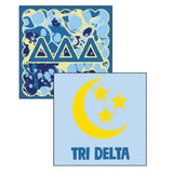 PRE-ORDER: Sorority Reversible Acrylic Marbled Coaster