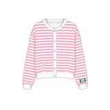 PRE-ORDER: Sorority Campus Stripe Oversized Cardigan