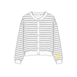 PRE-ORDER: Sorority Campus Stripe Oversized Cardigan