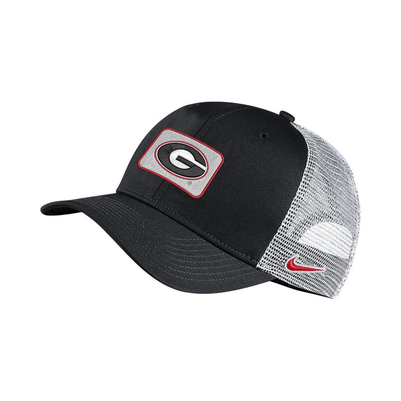 UGA Nike Classic99 G Patch Trucker Hat Black