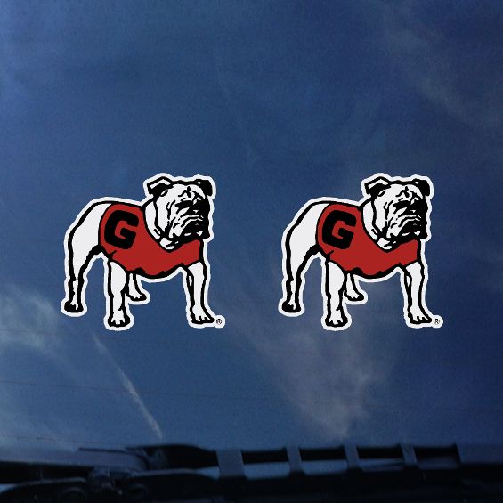 Standing Dog Logo Decal - Two Pack
