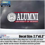 University of Georgia Bar Decal - Select Option