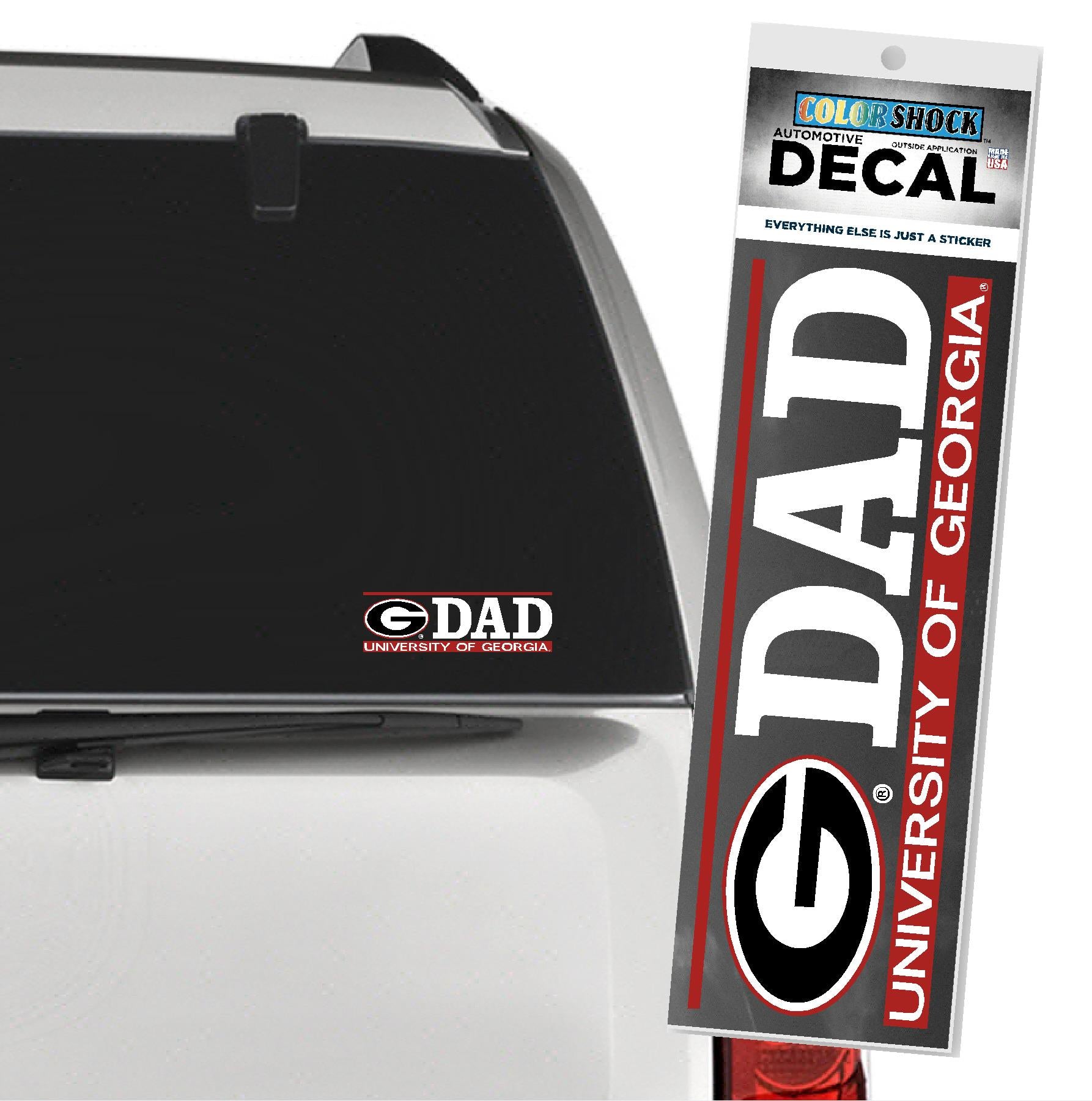 University Of Georgia NCAA Sticker Sheet - Vinyl Decals For Laptop, Water Bottle, Car (Multiple Sizes)