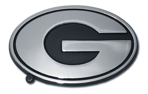 University of Georgia G Chrome Emblem