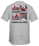 Georgia Bulldogs 4-Box Graphic T-Shirt