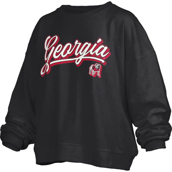 Georgia Harlow Long Sleeve Crew Neck Black