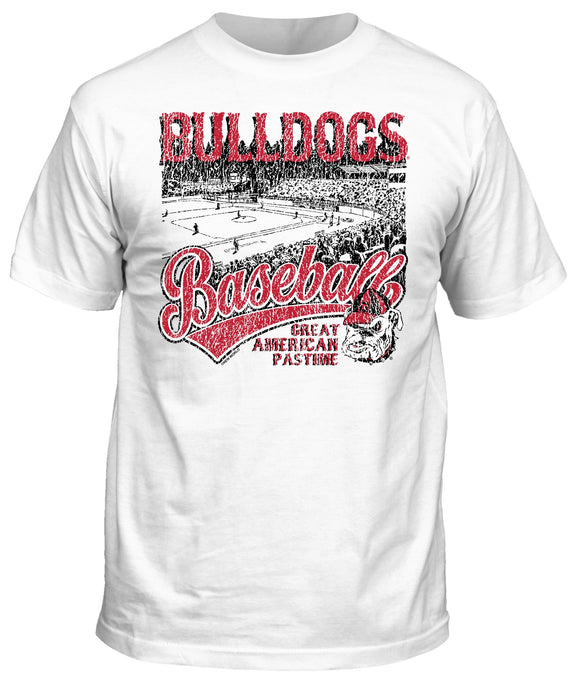 UGA Baseball Pastime State T-Shirt