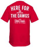 Georgia Here For The Dawgs T-Shirt