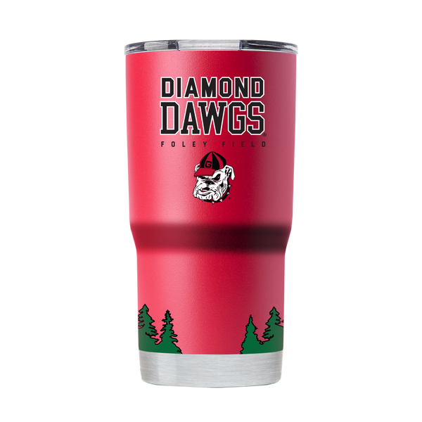 UGA 20oz Georgia Baseball Diamond Dawgs Stainless Steel Sidekick