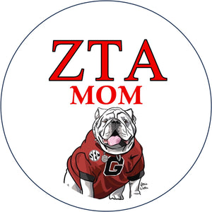 UGA Sorority MOM Gameday Button