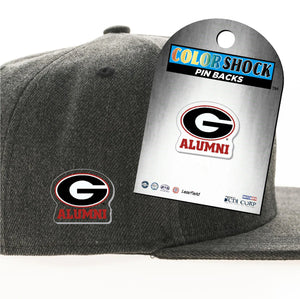 Georgia Alumni Pin Back – universityspirit.com