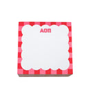 Sorority Scallop Note Cube