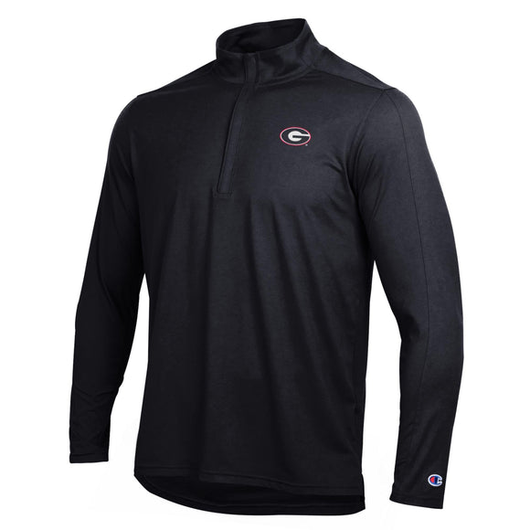 UGA Champion Men's Soft Touch 1/4 Zip