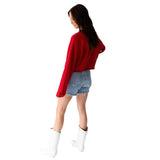 University of Georgia Women's Cropped Long Sleeve T-Shirt