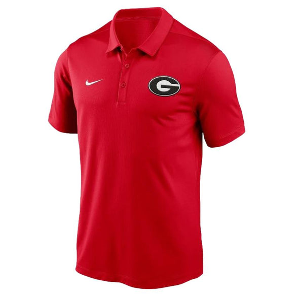Georgia Nike Primetime Franchise Performance Polo Red