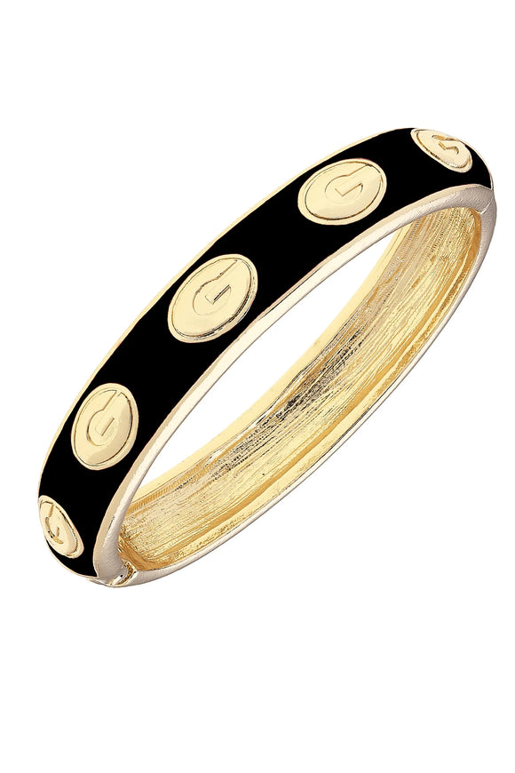 Power G Enamel Bangle Black