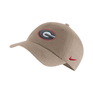 UGA Nike Power G Heritage 86 Hat - Khaki