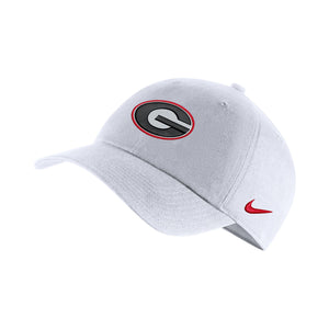 UGA Nike Power G Heritage 86 Hat - White