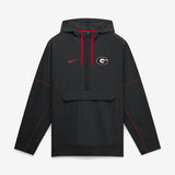 Georgia Nike 2026 Sideline Anorak Half-Zip Hooded Jacket