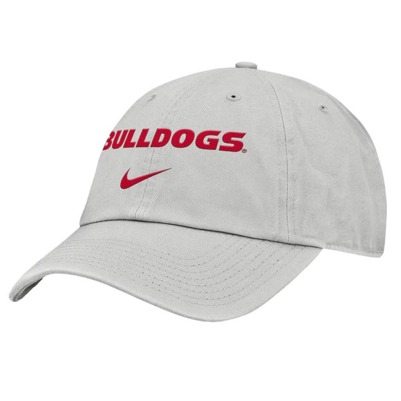 Men's Nike Gray Georgia Bulldogs On-Field Gameday Club Adjustable Hat