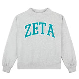 Sorority Campus Mock Neck Crew