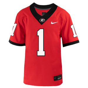 Georgia Bulldogs Nike Adult Football Jersey Red #1