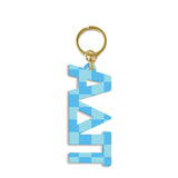 Sorority Acrylic Plaid Keychain